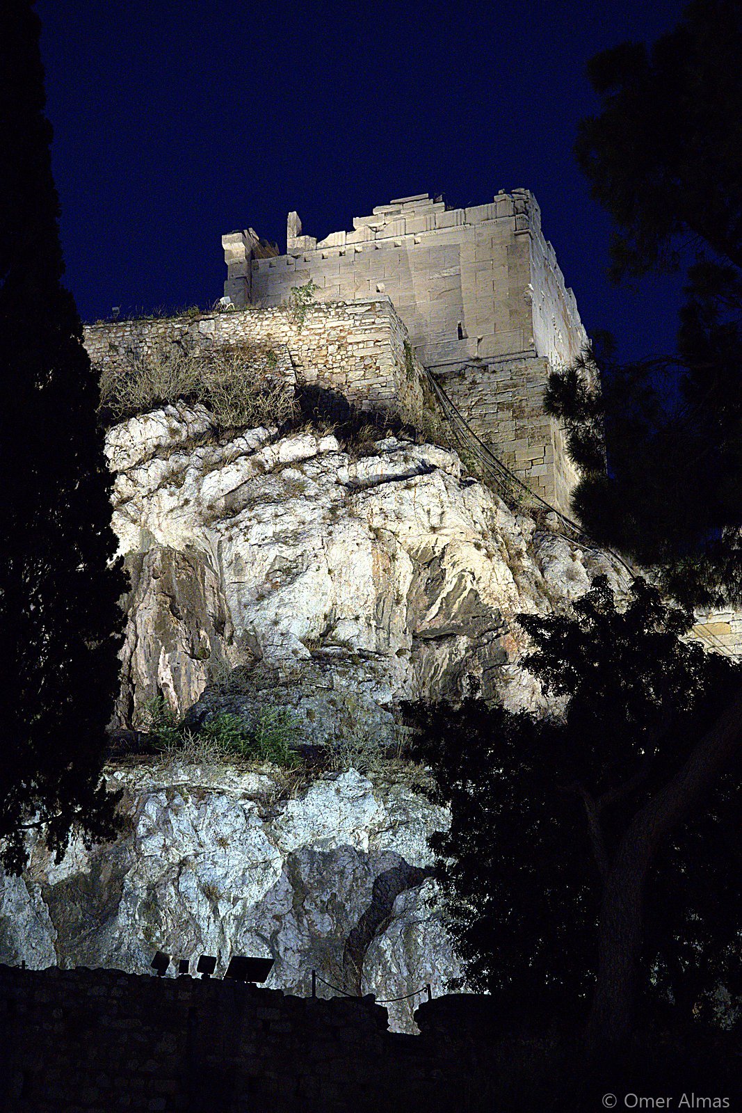 The Rock at Night