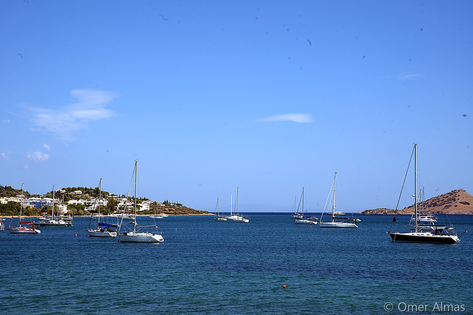 Sailboats in the Bay